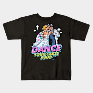 Ballroom Dance Your Cares Dancing Ballroom Dancer Kids T-Shirt